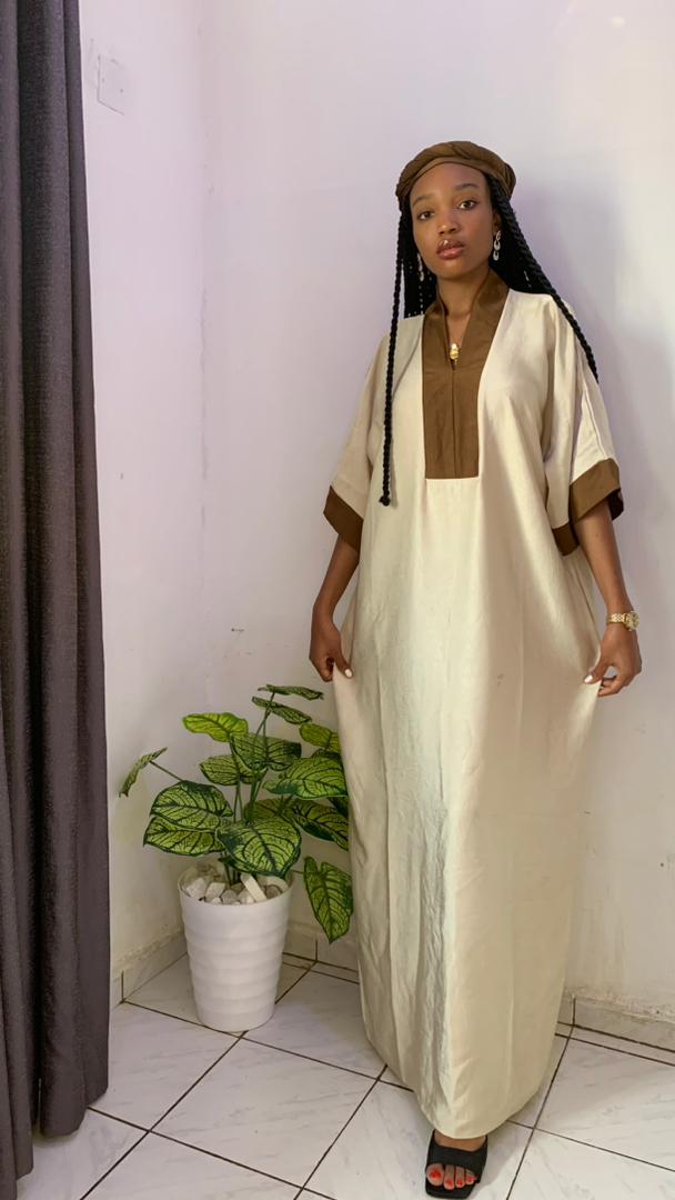 Two-Tone Duchess Dress