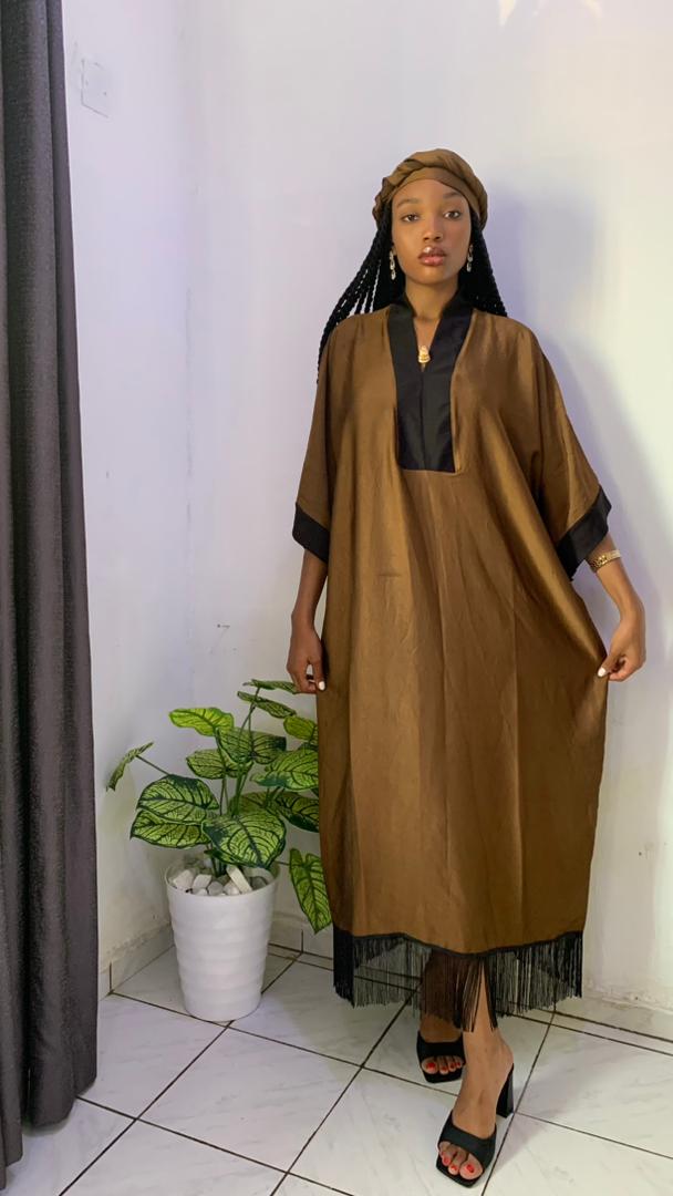 Two-Tone Duchess Dress